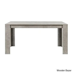 Dunstan Stylish 4 Seater Dining Table Set - Wooden Bazar