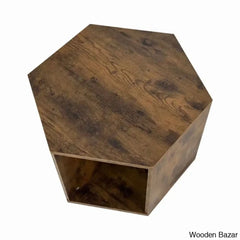 Eba Hexagonal Coffee And Center Table Side Nightstand