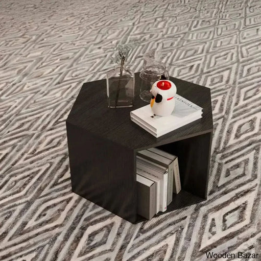 Eba Hexagonal Coffee And Center Table Side Nightstand
