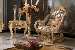 Luxury Sofa Set with Table-4