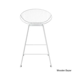 Ellisa Swivel 25āā Counter And Bar Stool White