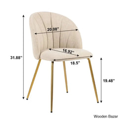 Eloska Modern 4 Seater Dining Table Set - Wooden Bazar