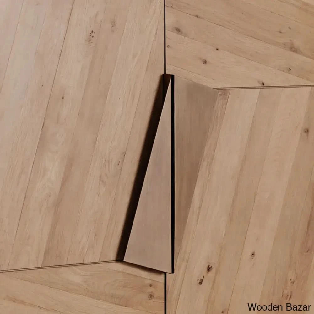 Ethelred Crafted Comfort Charlton Tall Cabinet Wardrobe - Wooden Bazar