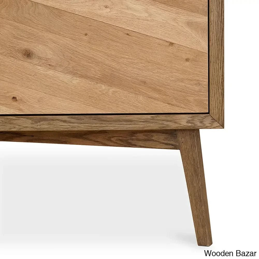 Ethelred Crafted Comfort Charlton Tall Cabinet Wardrobe - Wooden Bazar