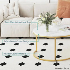 Ewerly Round Nesting Coffee And Center Table