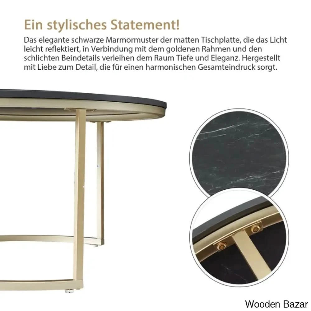Ewerly Round Nesting Coffee And Center Table
