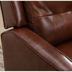 extra wide leather recliner