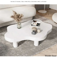 Eyuny Solid Wood Coffee And Center Table