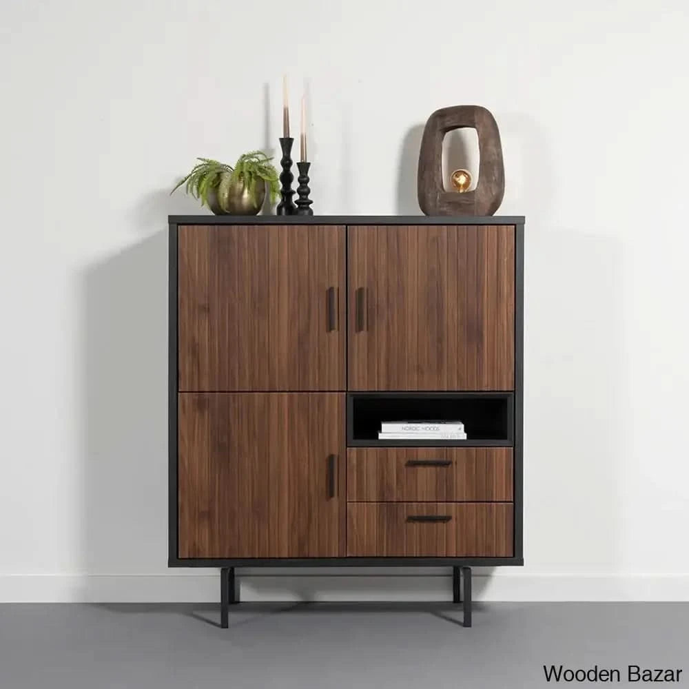 Farnell Timeless Design Solid Wood Bilbao Storage Cabinet
