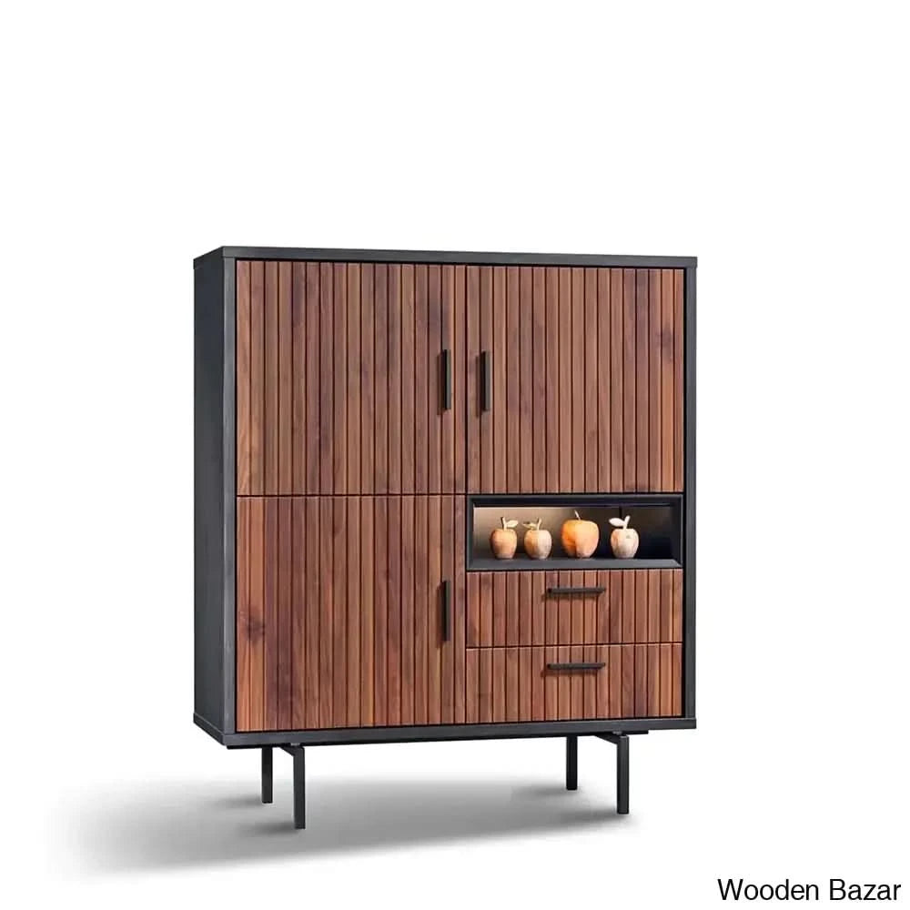 Farnell Timeless Design Solid Wood Bilbao Storage Cabinet