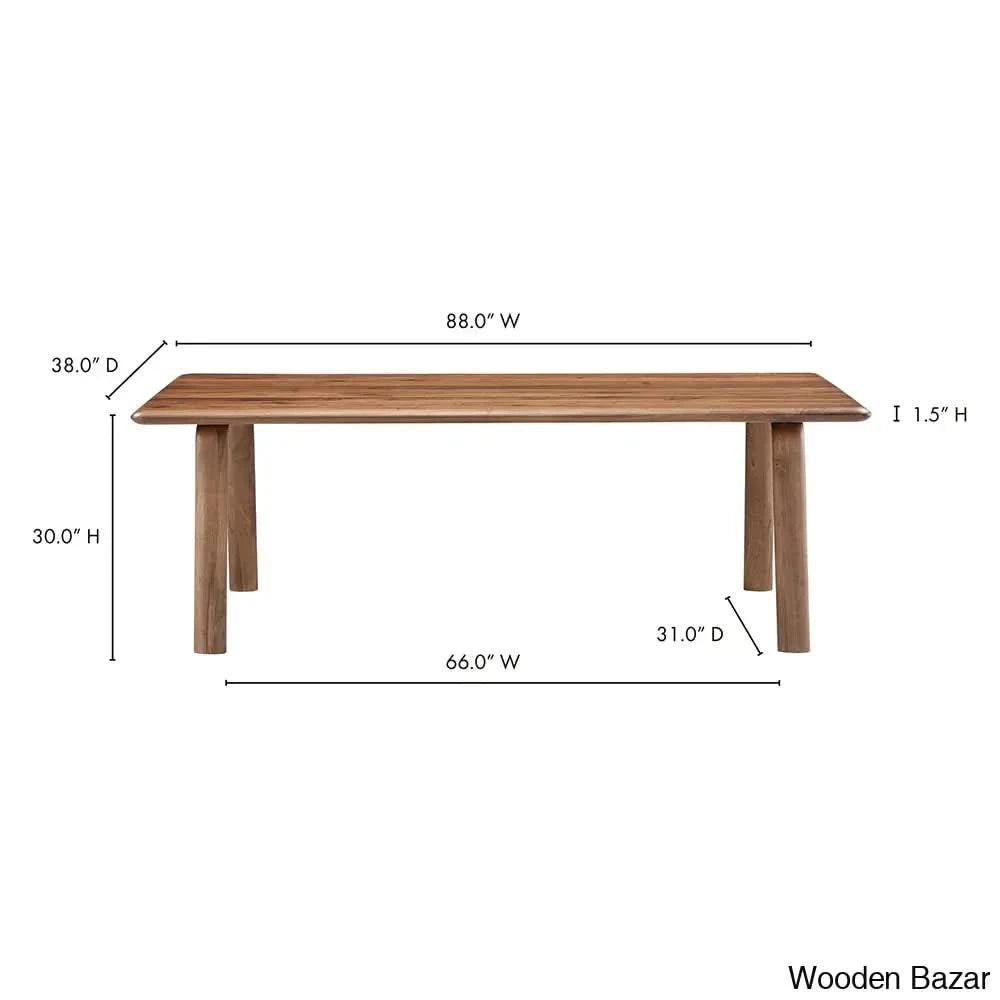 Finch New Harmony Haven Dining Table - Wooden Bazar
