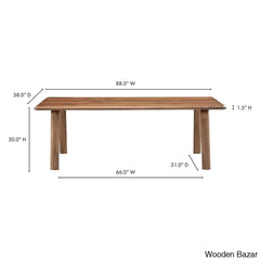 Finch New Harmony Haven Dining Table - Wooden Bazar