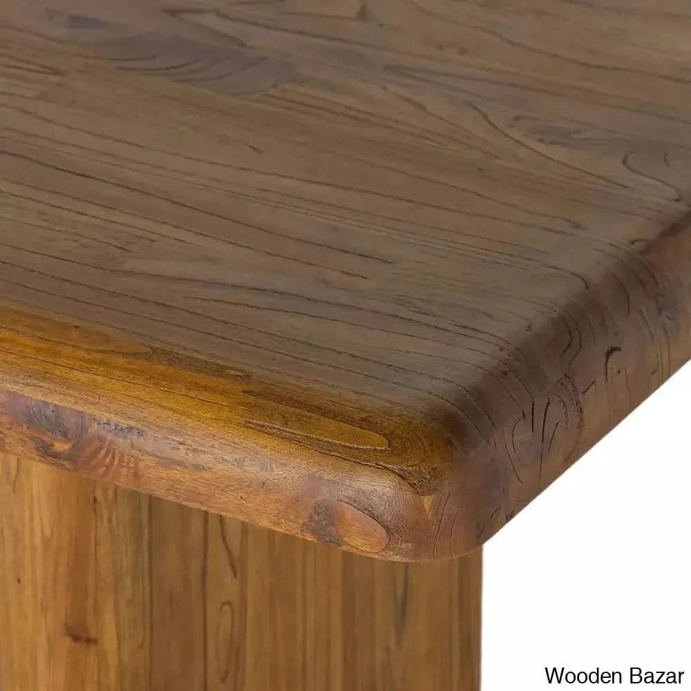 Fisk Dining Table With A Striking Natural Finish