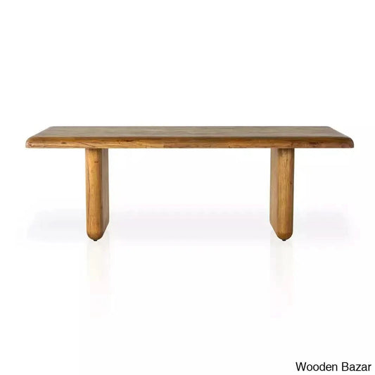 Fisk Dining Table With A Striking Natural Finish