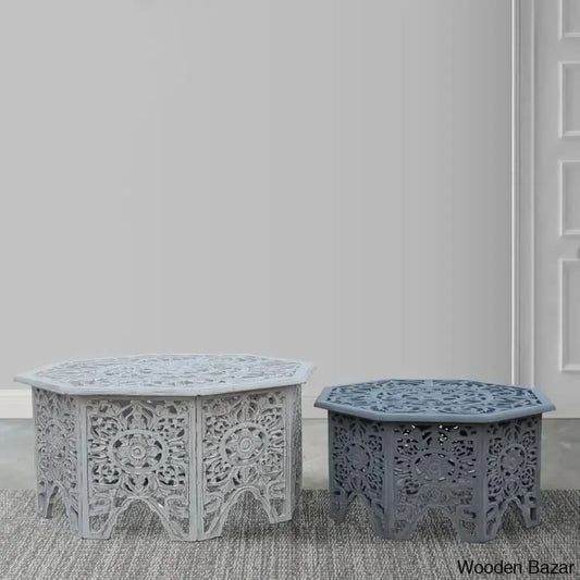 Folse 2 Piece Nesting Coffee And Center Tables
