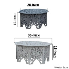 Folse 2 Piece Nesting Coffee And Center Tables