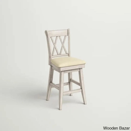 Fortvillen Swivel Upholstered Counter And Bar Stool