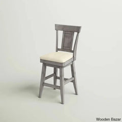 Fortvilleu Swivel Upholstered Counter And Bar Stool (Set Of 2)
