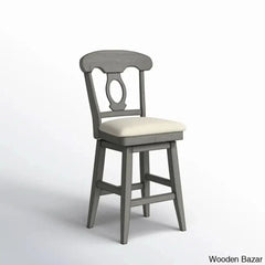 Fortvillez Swivel Upholstered Counter And Bar Stool