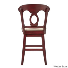 Fortvillez Swivel Upholstered Counter And Bar Stool