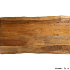 Foundrye Solid Wood Top Coffee And Center Table