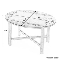 Gabbeirt Modern Coffee And Center Table - Wooden Bazar