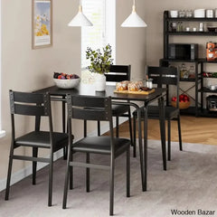 Gary Luxury 4 Seater Dining Table Set For Homes