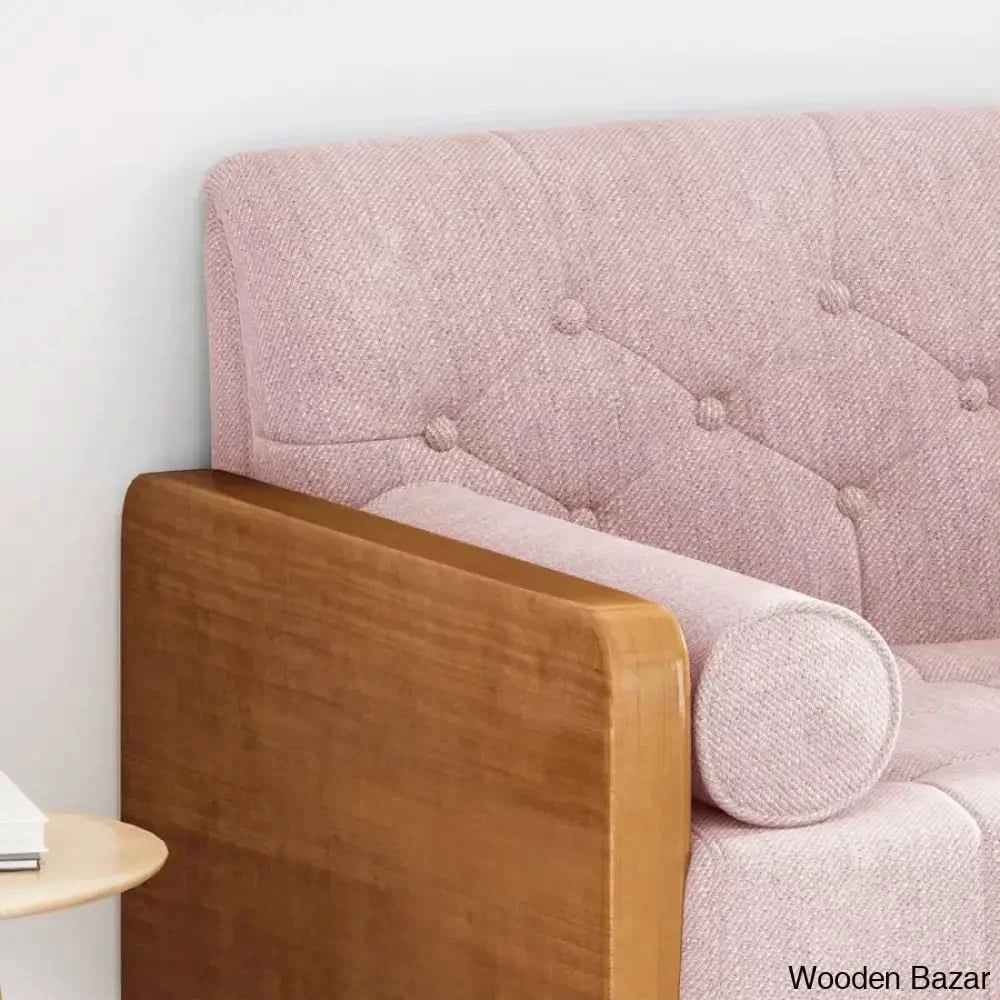 Genesis Modish Mid-Century Modern Sofa In Sleek Design Meets Timeless Comfort