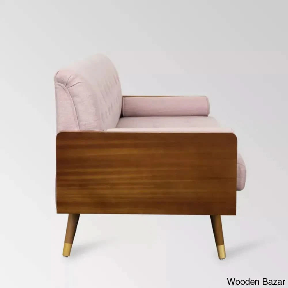 Genesis Modish Mid-Century Modern Sofa In Sleek Design Meets Timeless Comfort