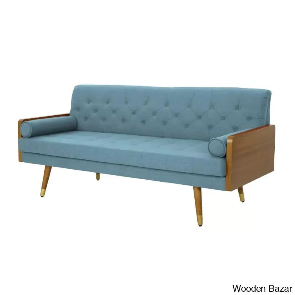 Genesis Modish Mid-Century Modern Sofa In Sleek Design Meets Timeless Comfort
