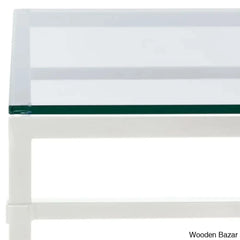 Genevievey Glass Top Coffee And Center Table