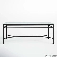 Genevievey Glass Top Coffee And Center Table