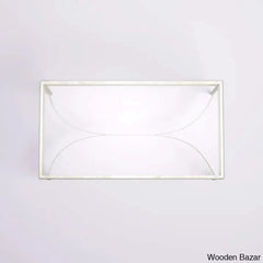 Genevievey Glass Top Coffee And Center Table