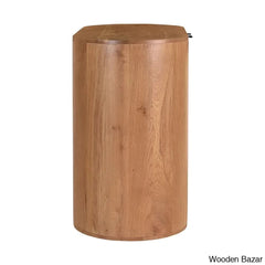 Gildas Innovative Design Solid Wood Theo Cabinet - Wooden Bazar