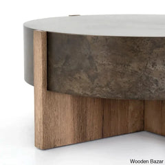 Glendo Cross Legs Coffee Table And Center Table