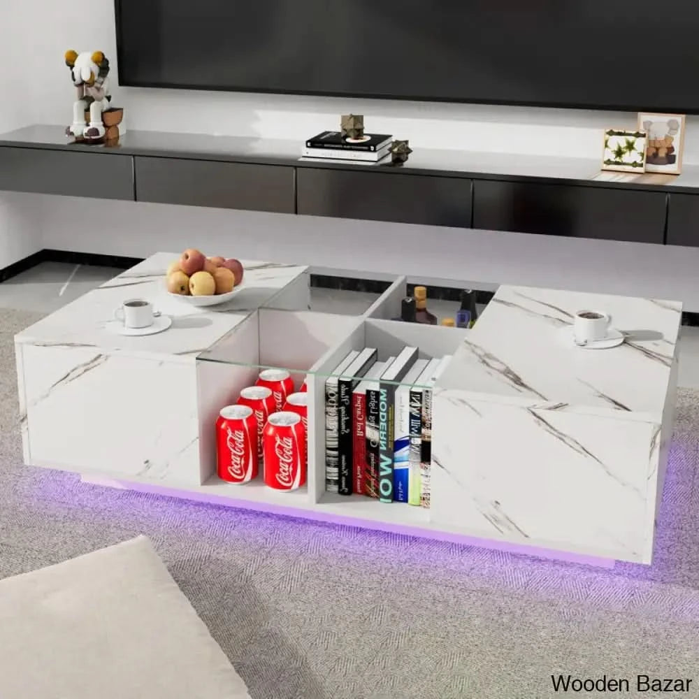 Gonaglen Coffee And Center Table With Storage