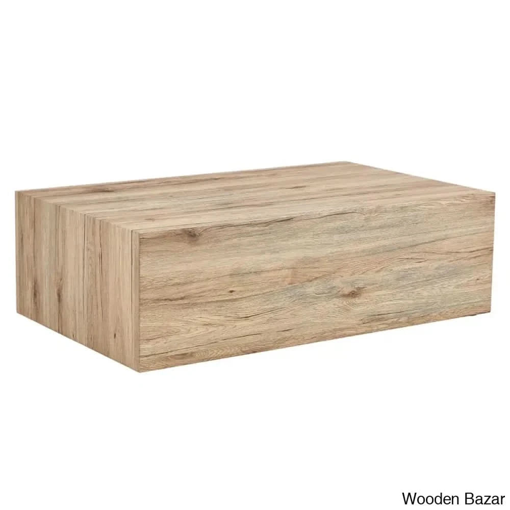 Granisony Coffee And Center Table Natural Wood