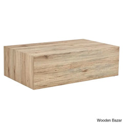 Granisony Coffee And Center Table Natural Wood