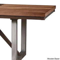 Graydon 6 Seater Extendable Dining Table Set For Modern Homes