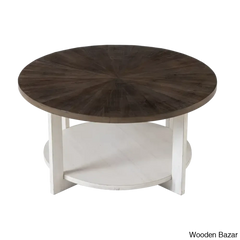 Gunnisoni Cross Legs Coffee And Center Table With Storage