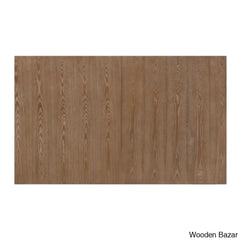 Hadden 6 Seater Wooden Solid Wood Trestle Dining Set