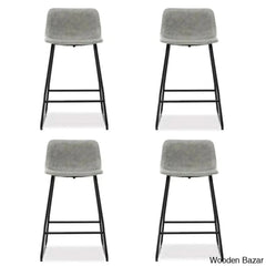 Hambrooko Swivel Bar & Counter Stool (Set Of 4)