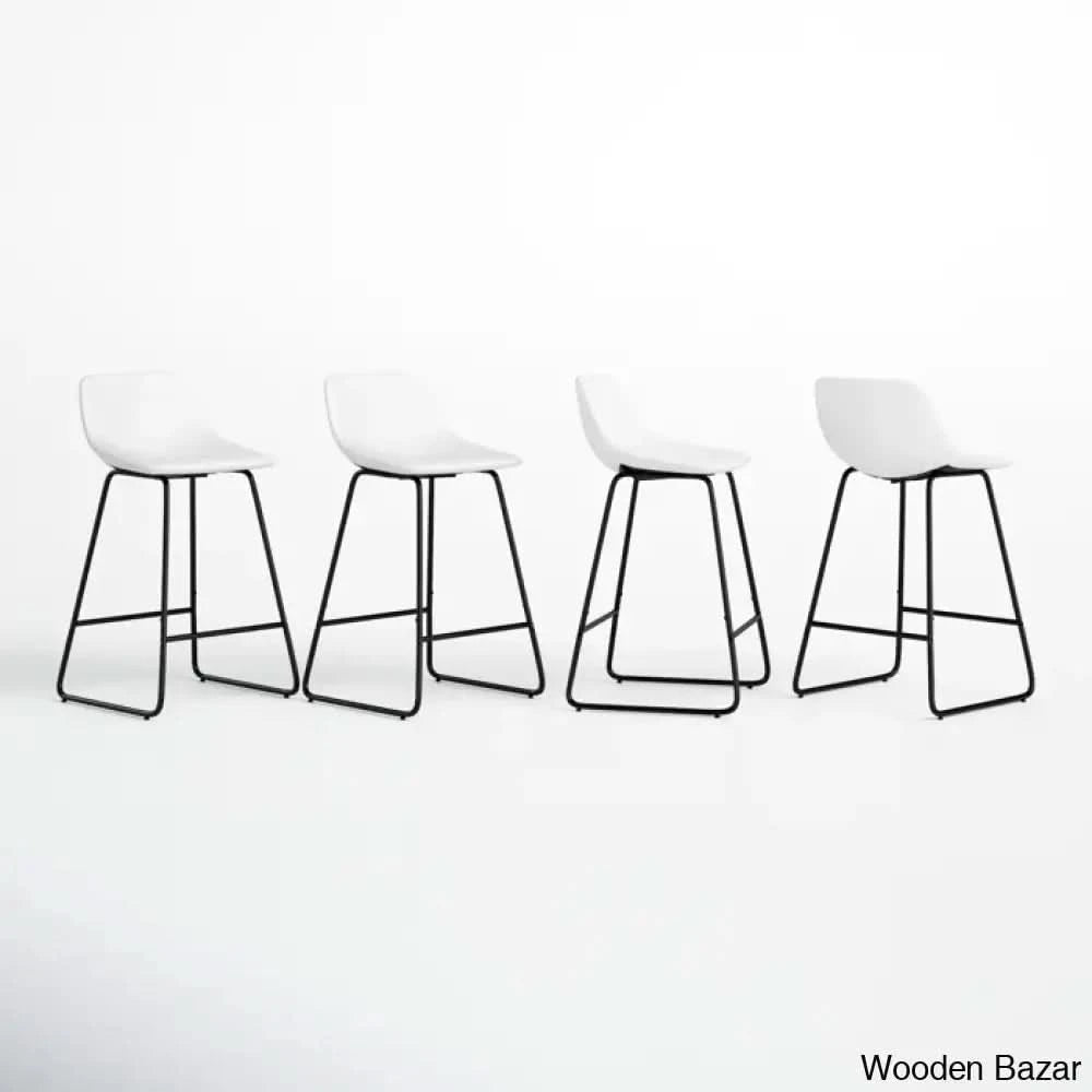 Hambrooko Swivel Bar & Counter Stool (Set Of 4)