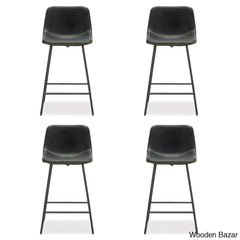 Hambrooko Swivel Bar & Counter Stool (Set Of 4)