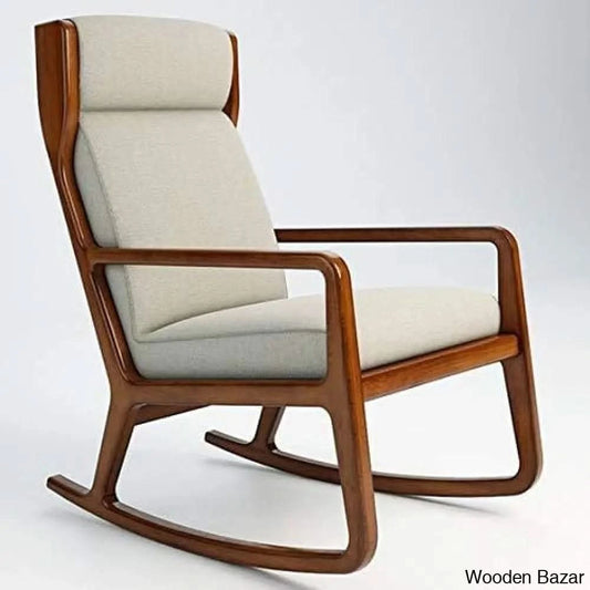 This rocking chair made in totally Sheesham Wood