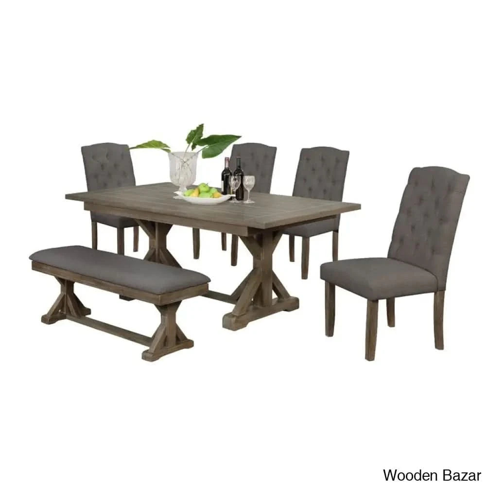 dining set - Wooden Bazar