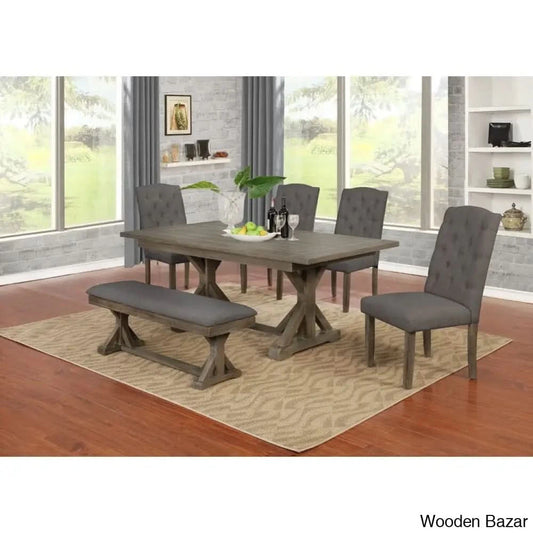 dining set - Wooden Bazar