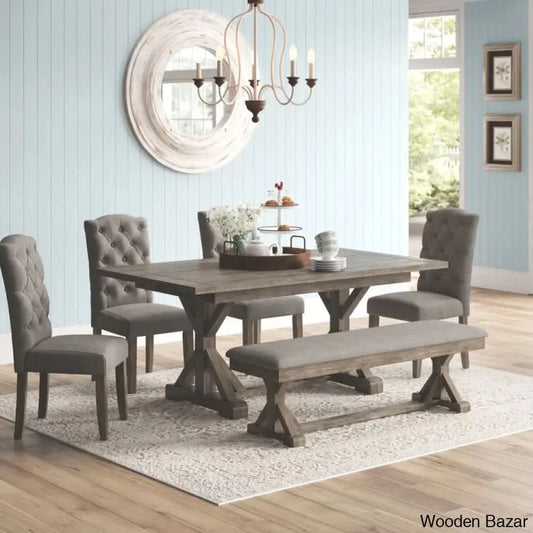 dining set - Wooden Bazar