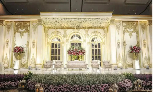 Handmade Fiberglass Stage For Wedding Purpose - Wooden Bazar