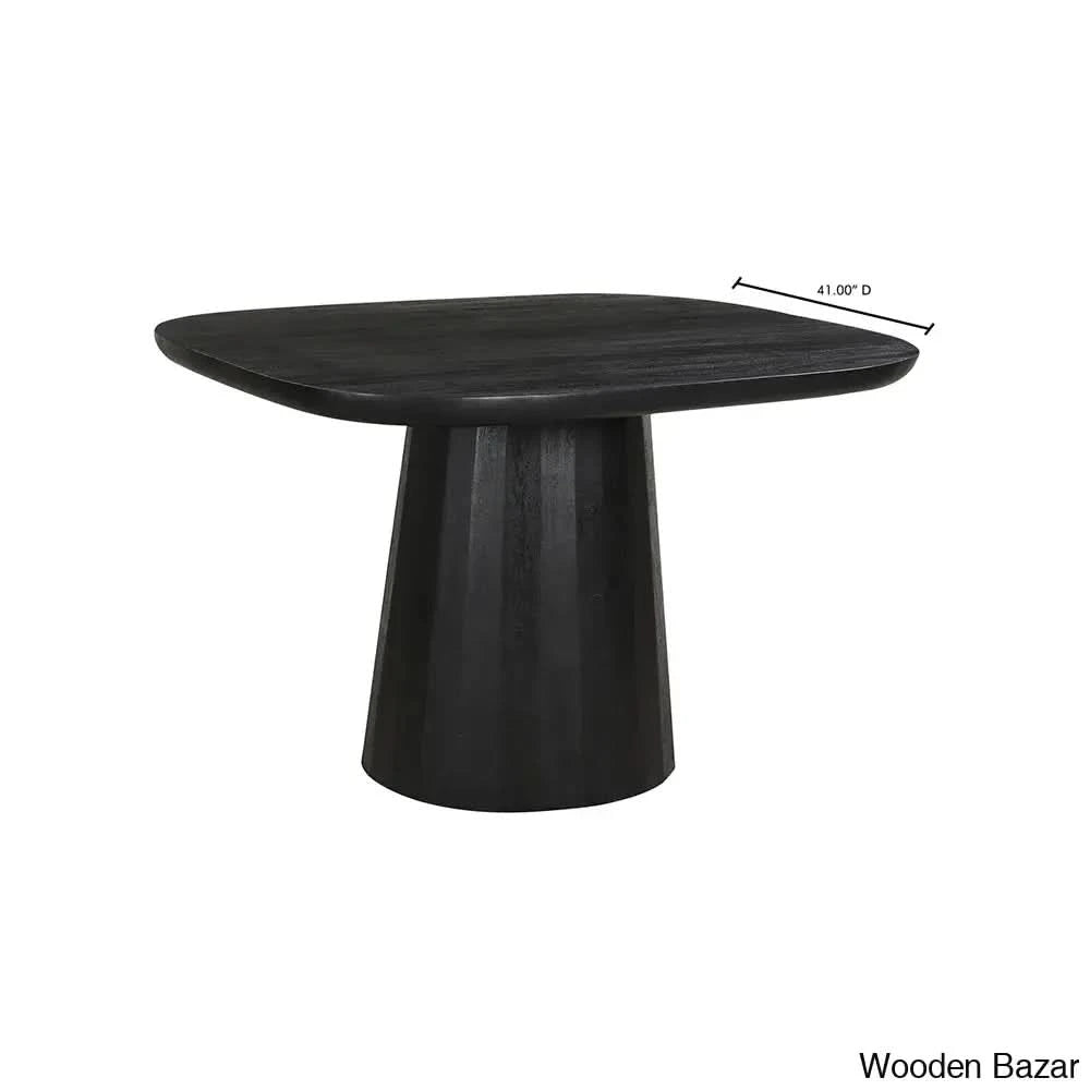 Hettie Dining Table Stylishly Crafted In Solid Wood